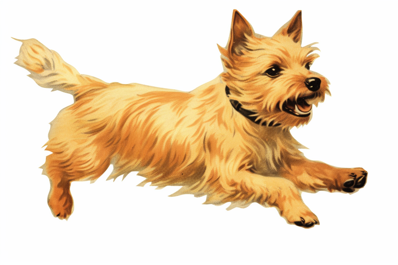 dog running clipart