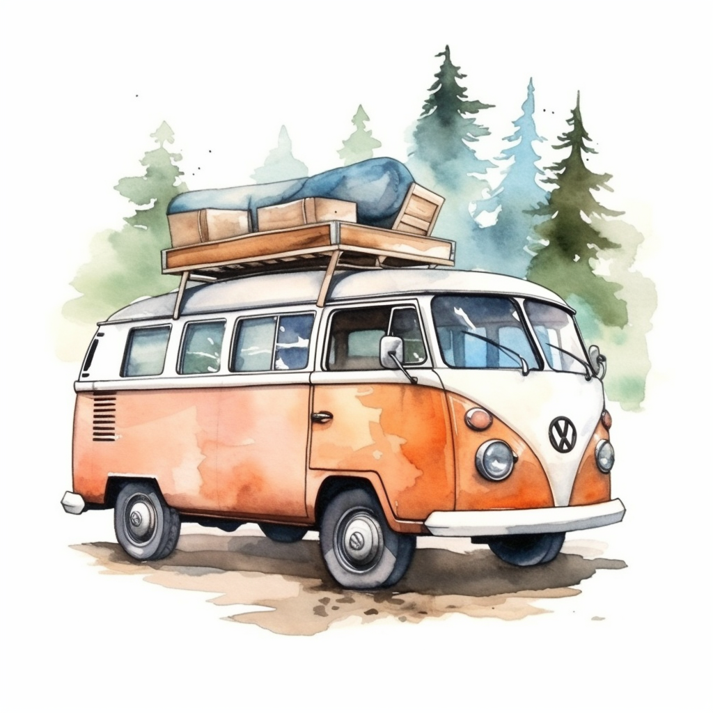 campers cliparts
