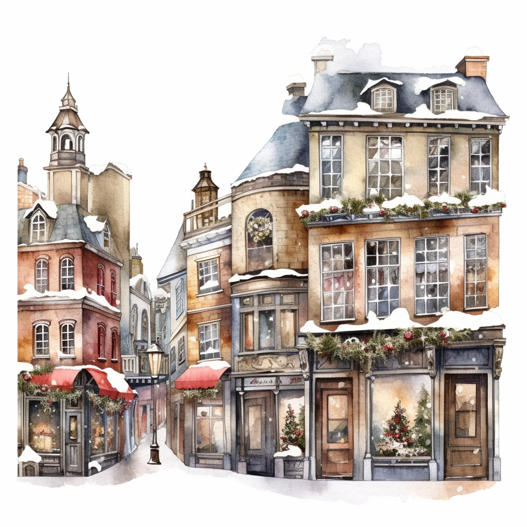 old town cliparts