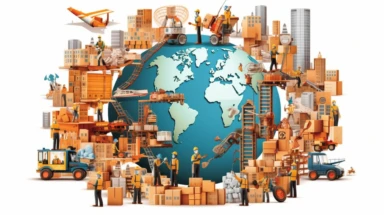 global inventory managment, clipart and cutout photos combined with vector illustrations