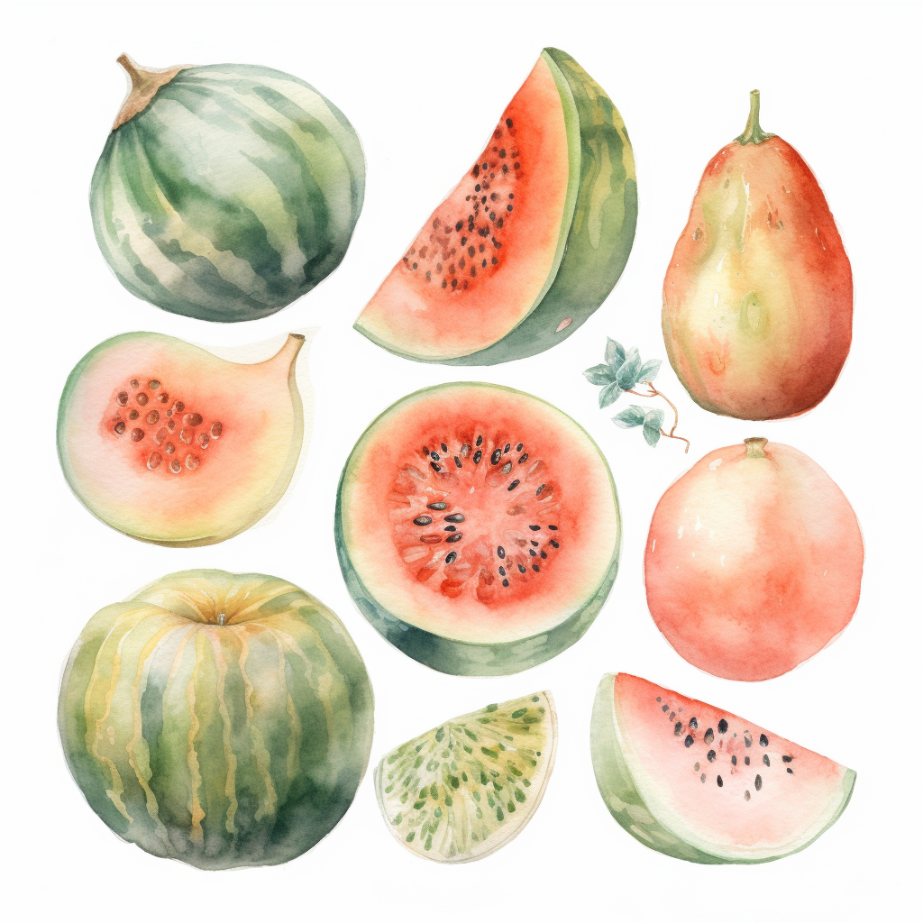 melons cliparts