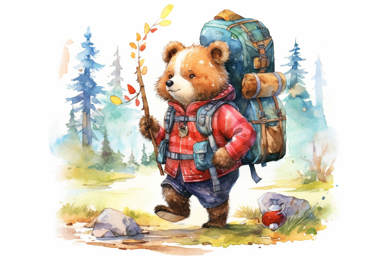 adventure camp cliparts