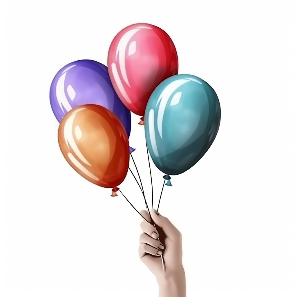 balloon string cliparts