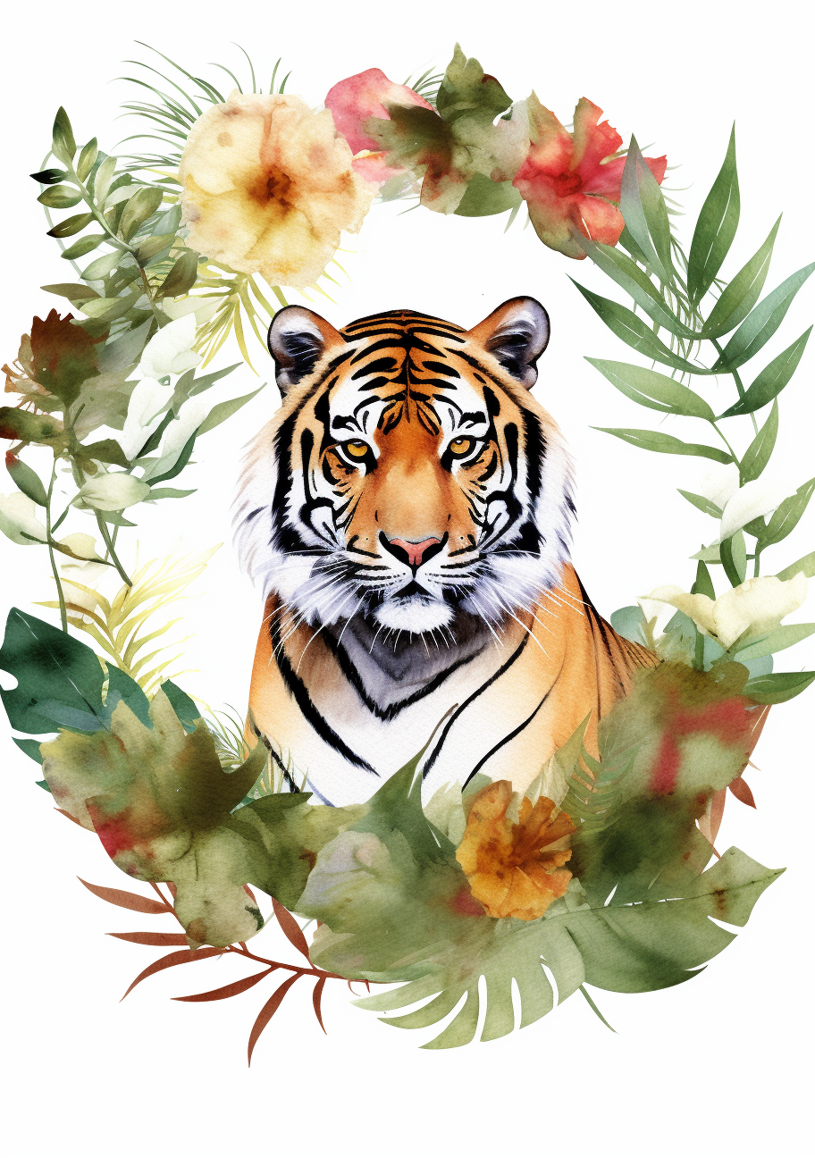 bengal tiger clipart