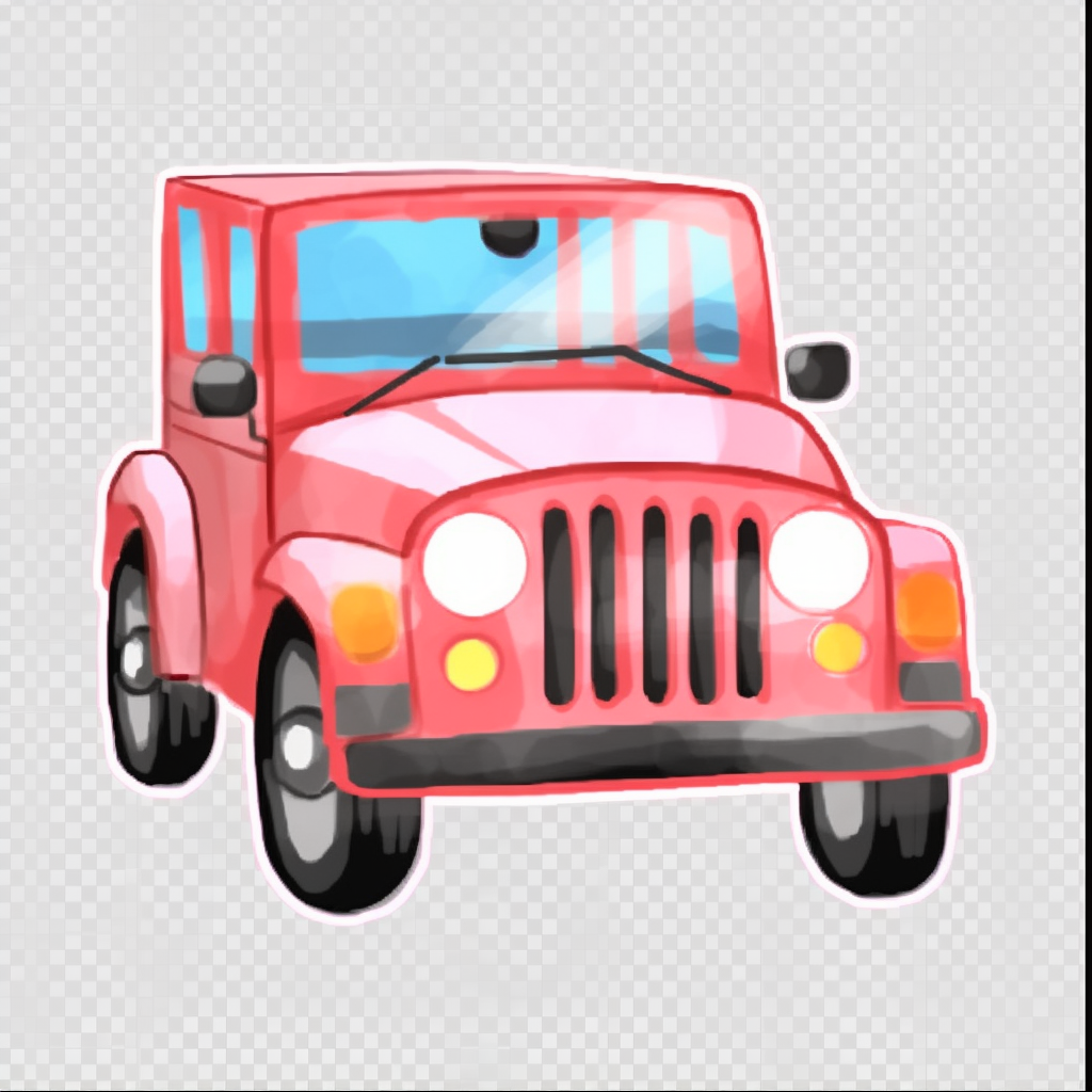 cartoon jeep cliparts