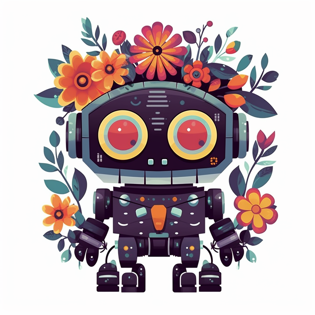 dark floral cliparts
