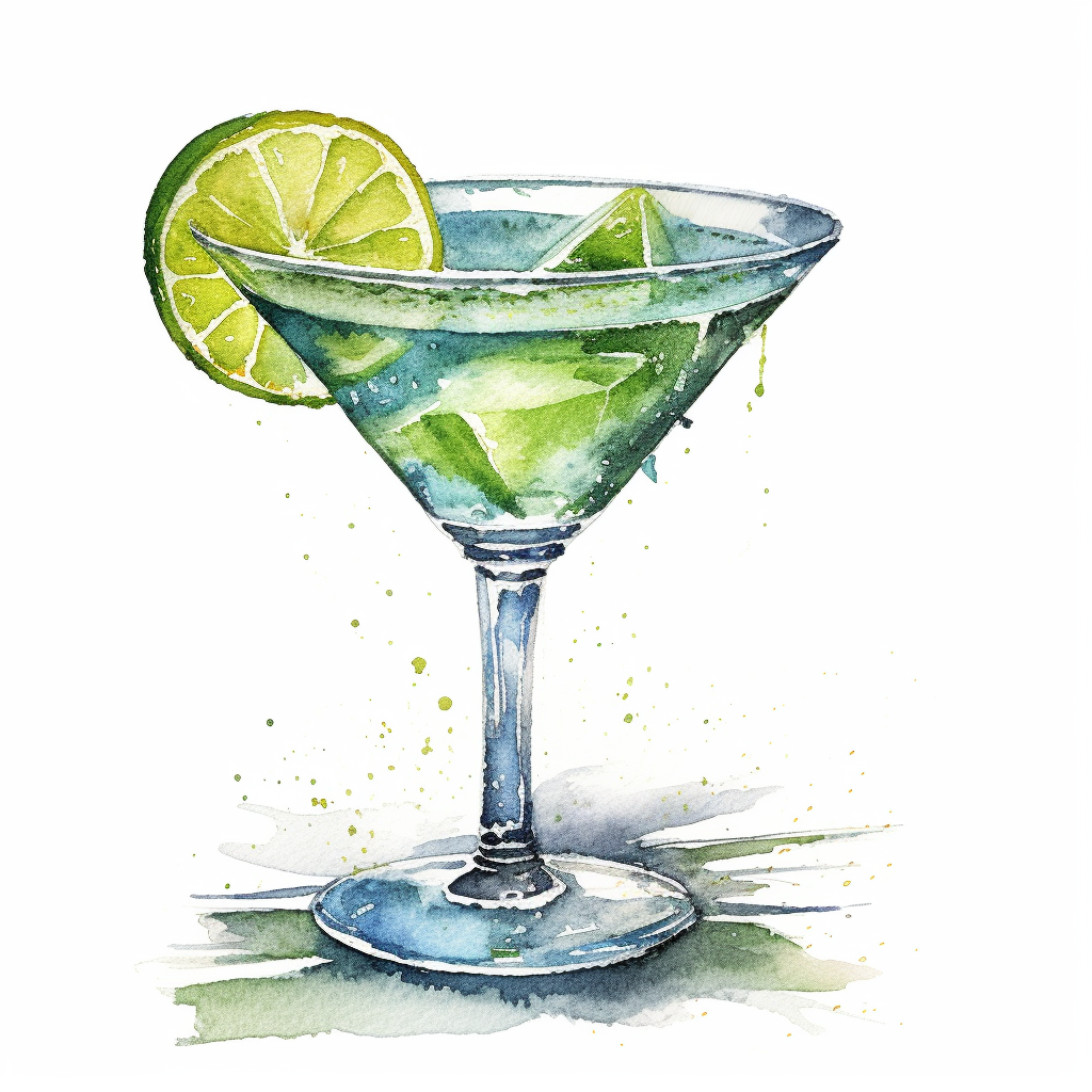 margarita glass clipart
