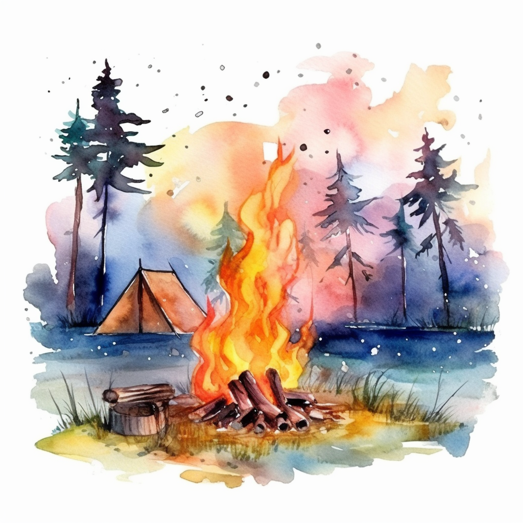 bonfire cliparts
