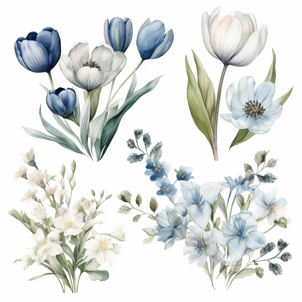 cliparts tulip bouquet