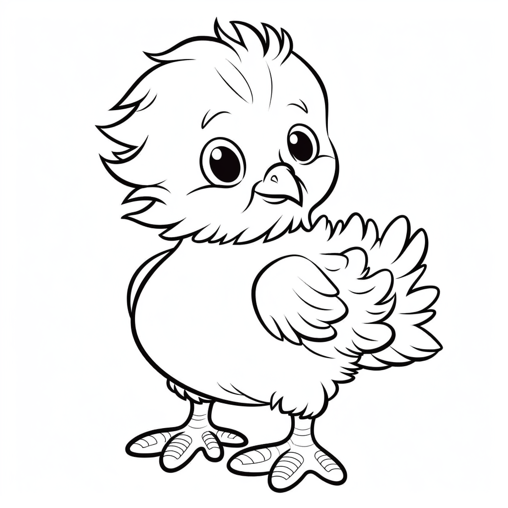 chicken cliparts black