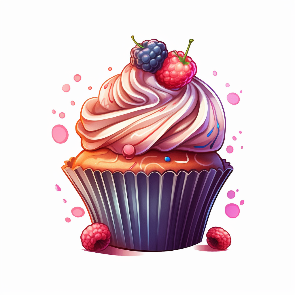 decorative cupcakes cliparts