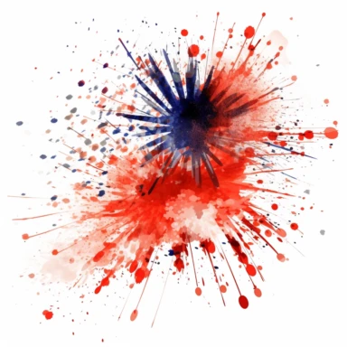 independences day clipart white background