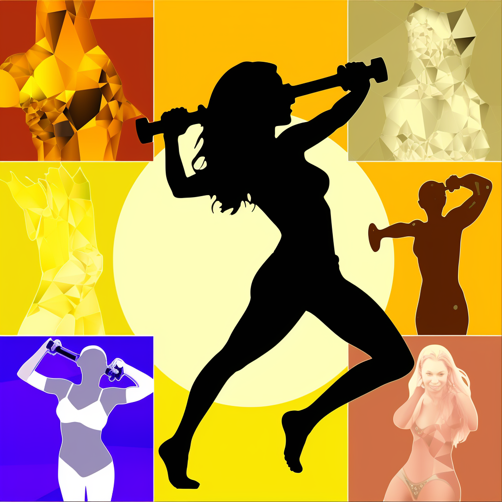 gym workout cliparts