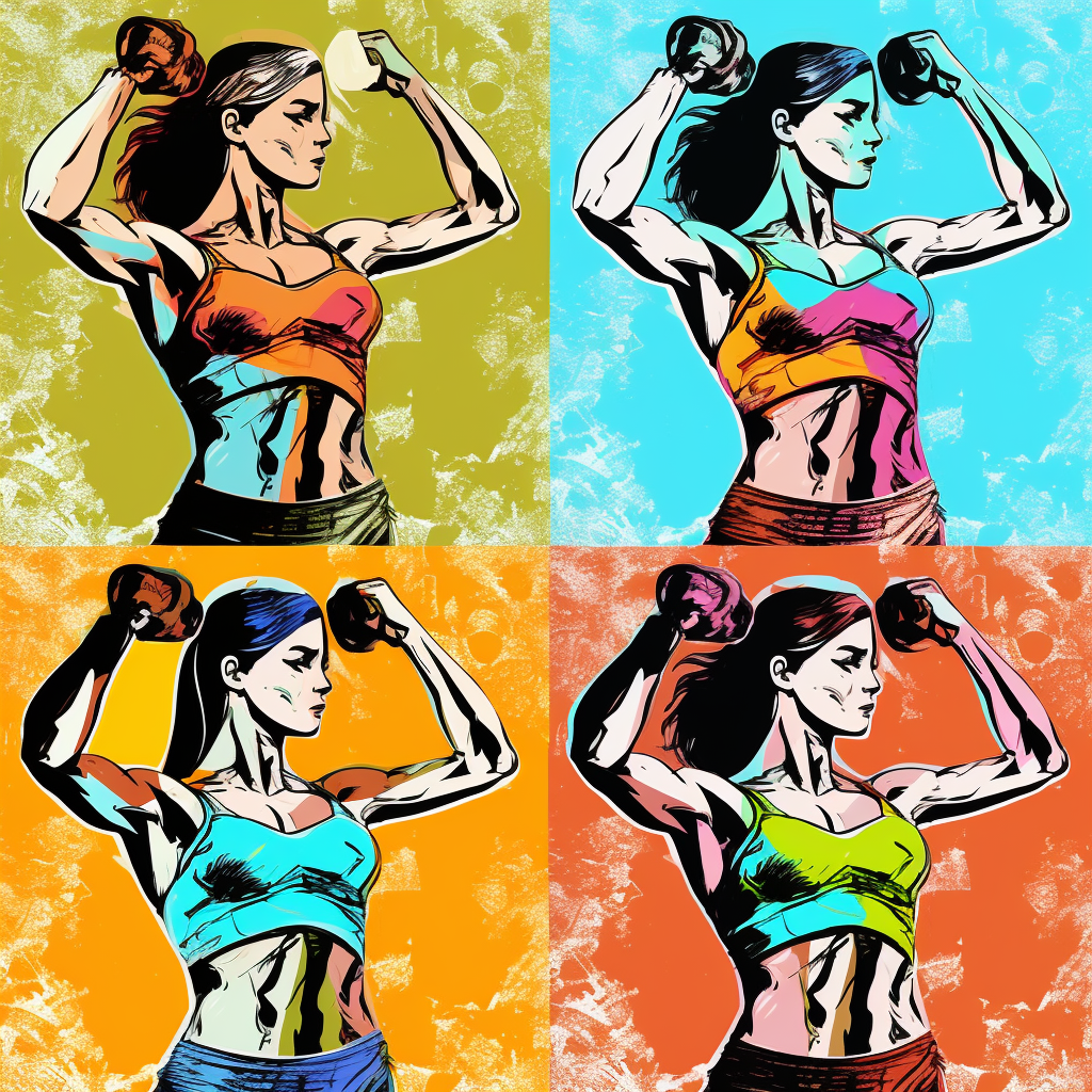 gym workout cliparts