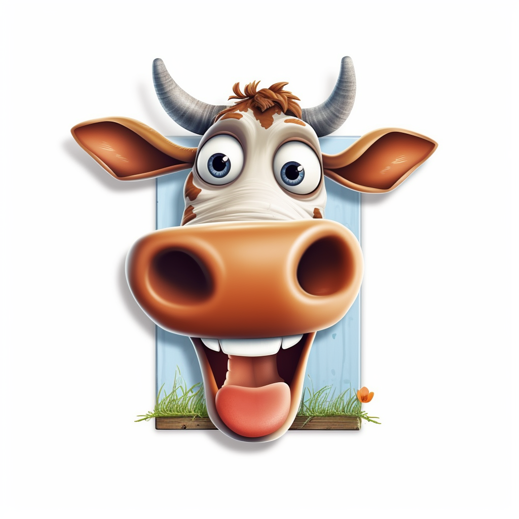 cute cow clipart