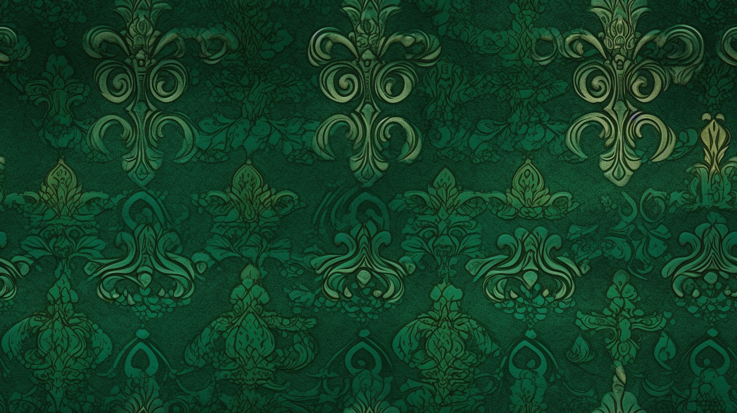 green flourish cliparts