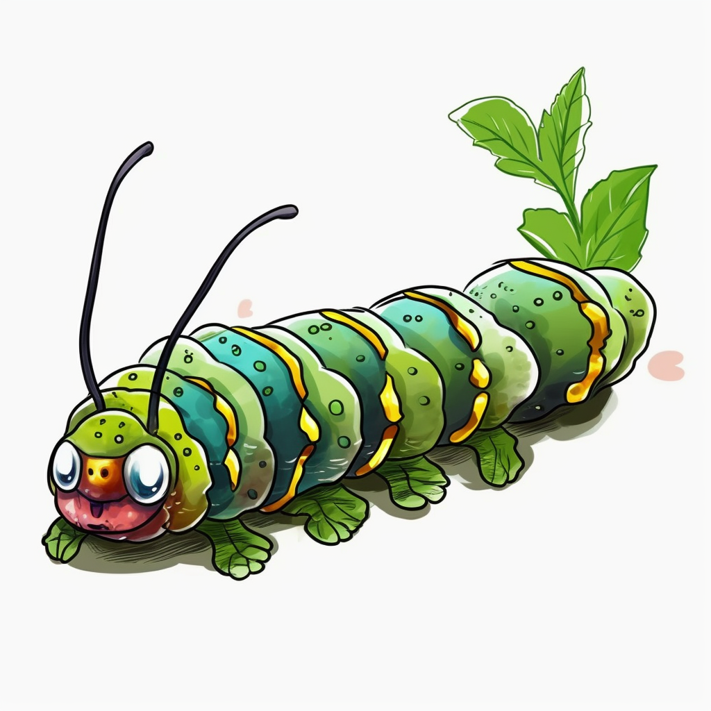 caterpillar clip art