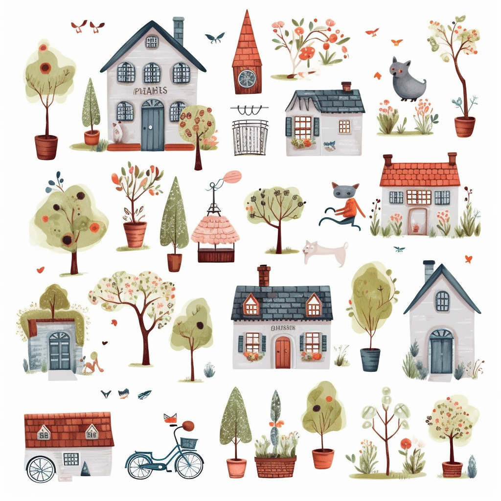 cute lamp cliparts