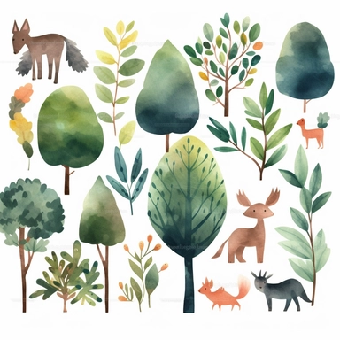 dribbling animal cliparts