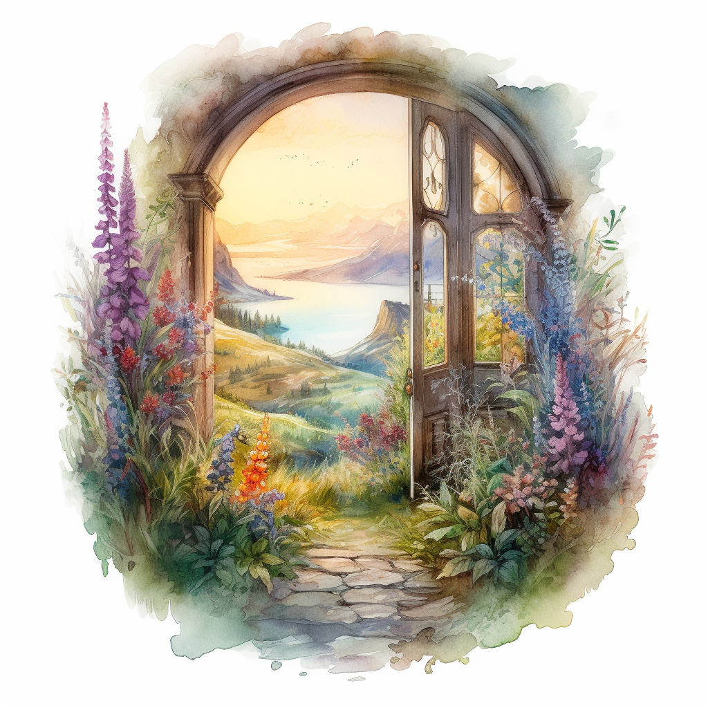 front door clipart