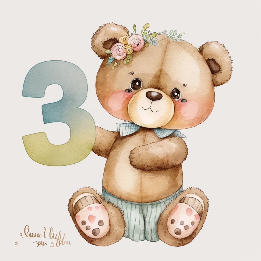 number 3 cliparts