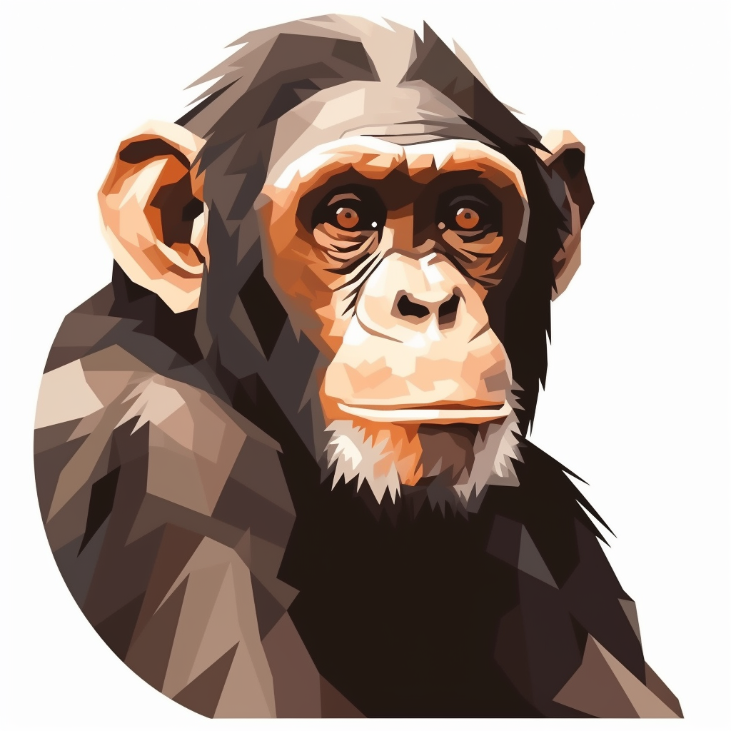 chimpanzee cliparts
