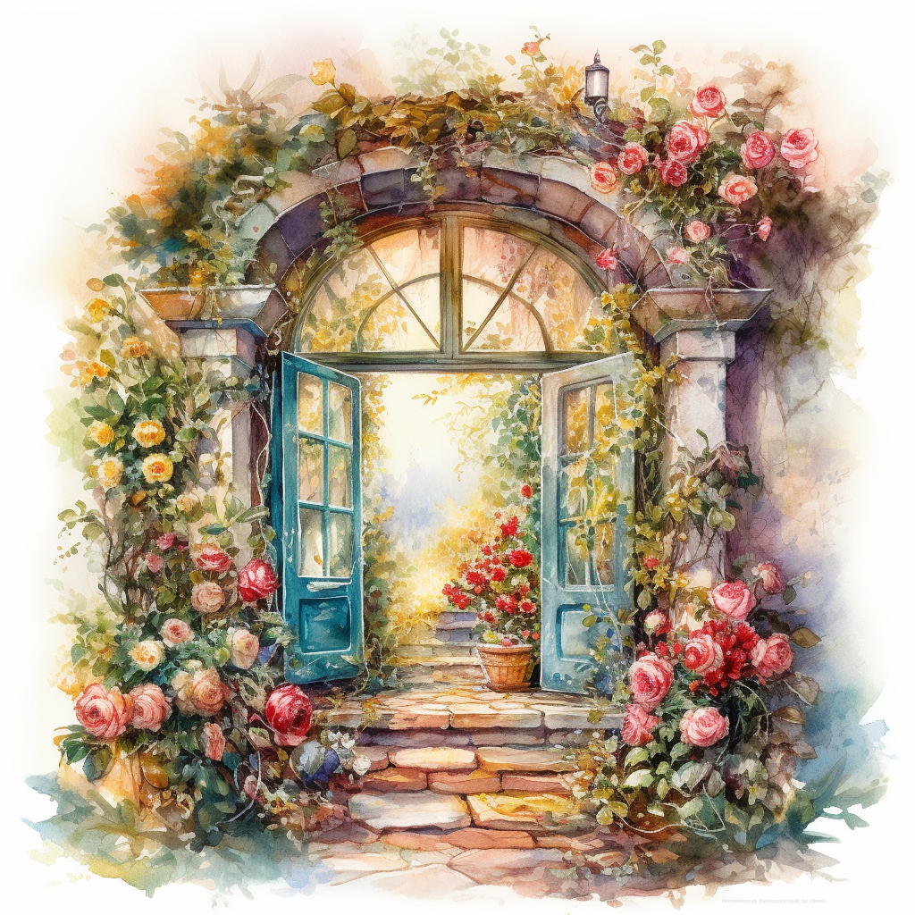 garden wall cliparts