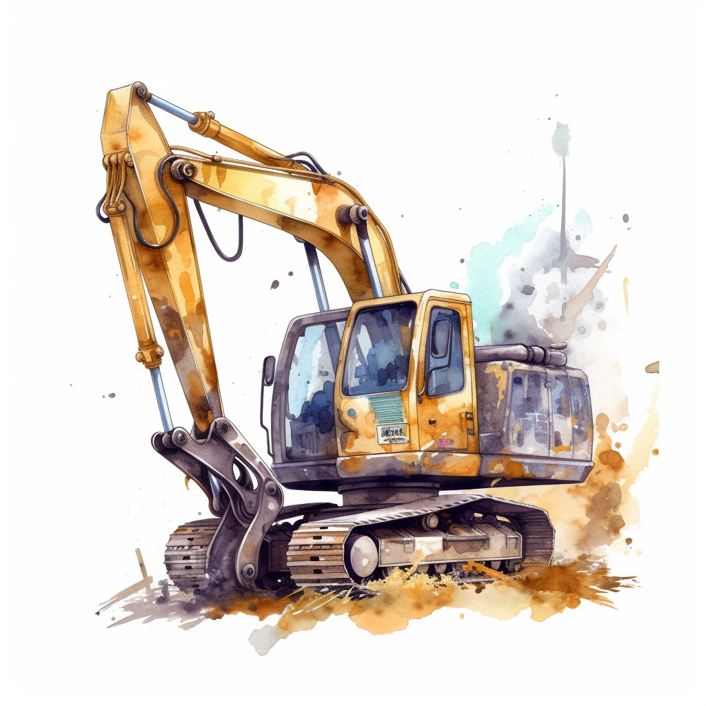 excavating cliparts