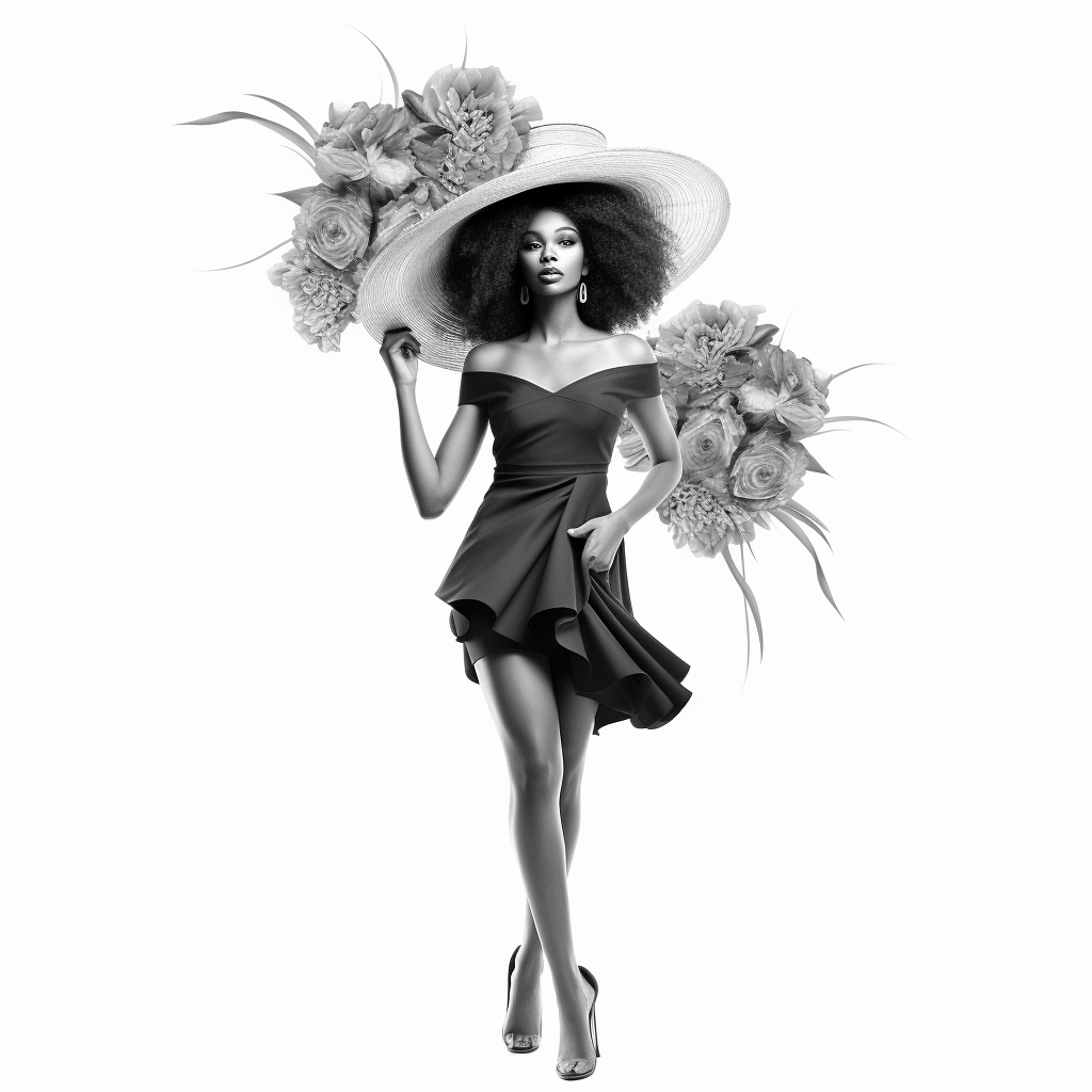 black woman cliparts