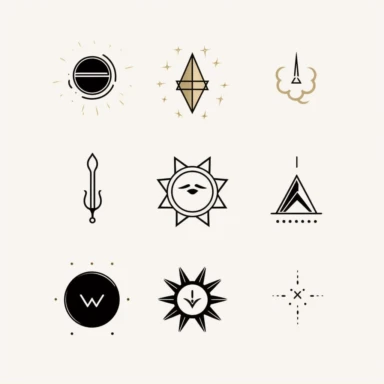 yoga 4 svg clipart symbol icons modern minimal geometric metaphysical boho edgy cosmos delicate minimalism existential aesthetic