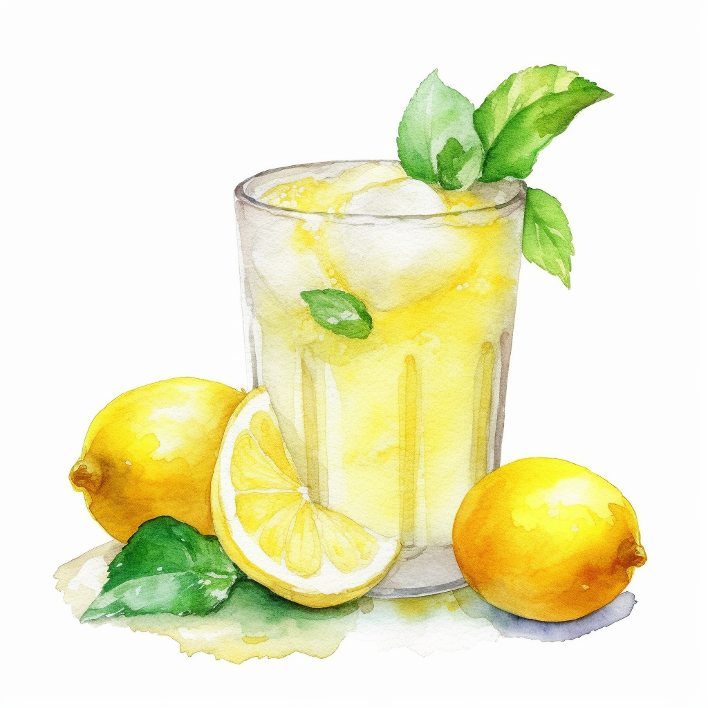 lemon juice cliparts