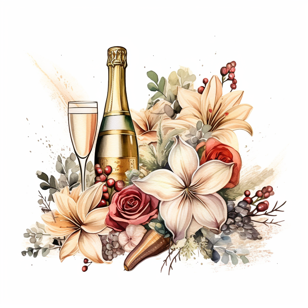 champagne cliparts