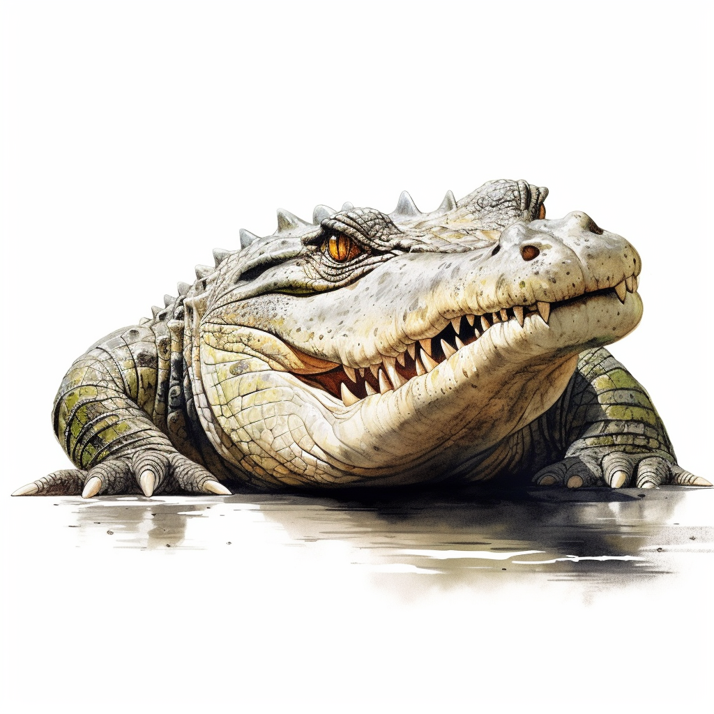 Crocodile Drawing Background Images, HD Pictures and Wallpaper For Free  Download | Pngtree