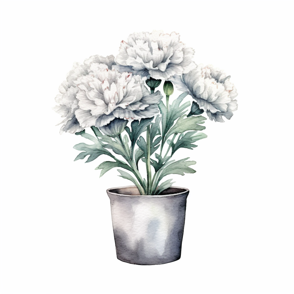 carnation flower cliparts