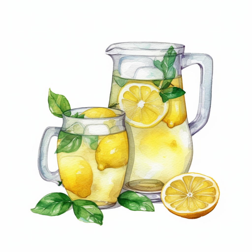 lemon juice cliparts