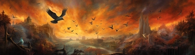 A Surrealism Dreamscape vision Clipping the wings of flightless birds like how freedom feels to the dream defferred. HD, Add abstract elements.