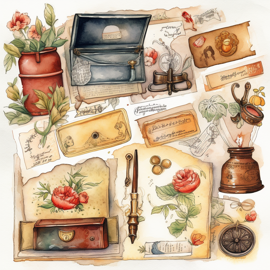 handwritten cliparts