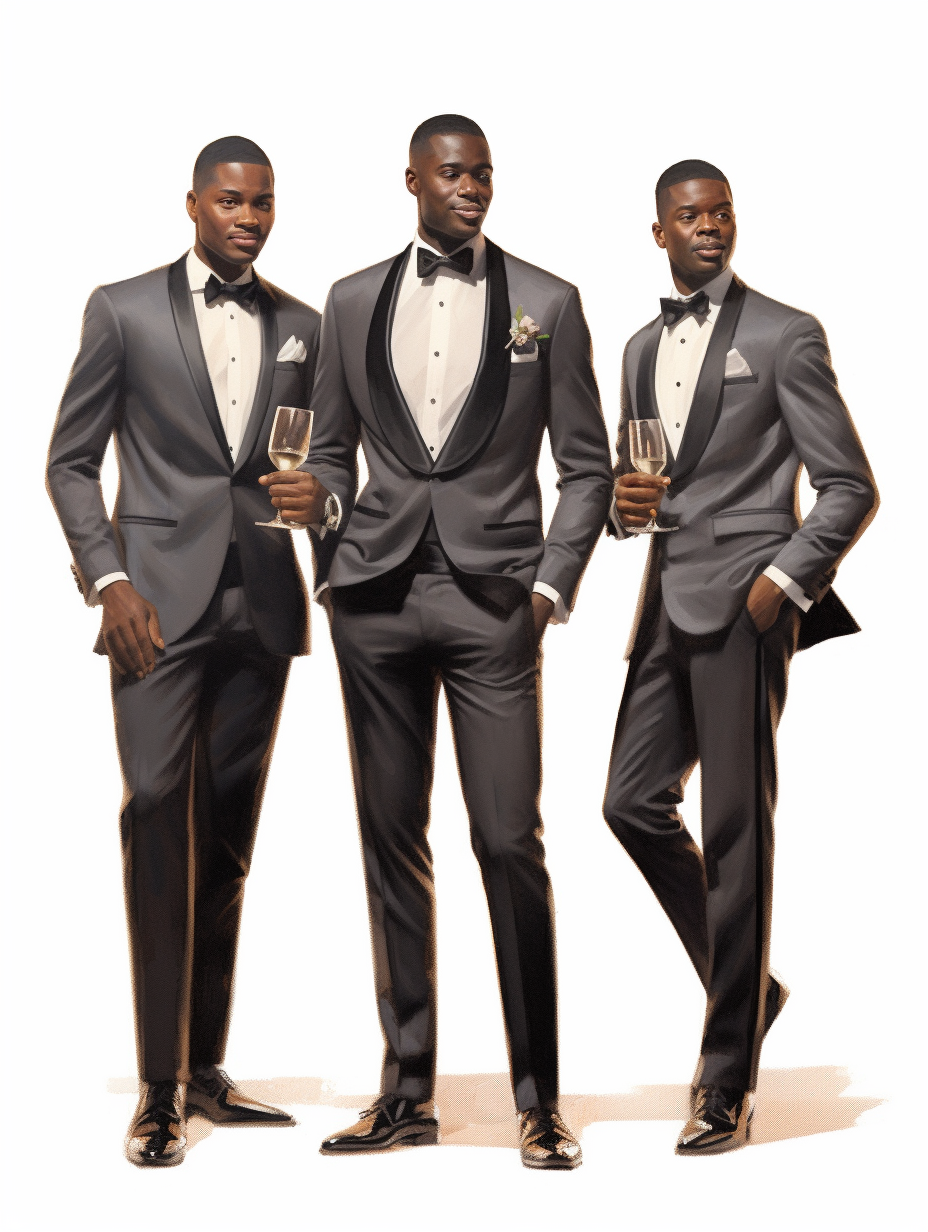 groomsmen cliparts