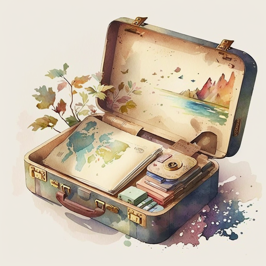 cliparts travel luggage