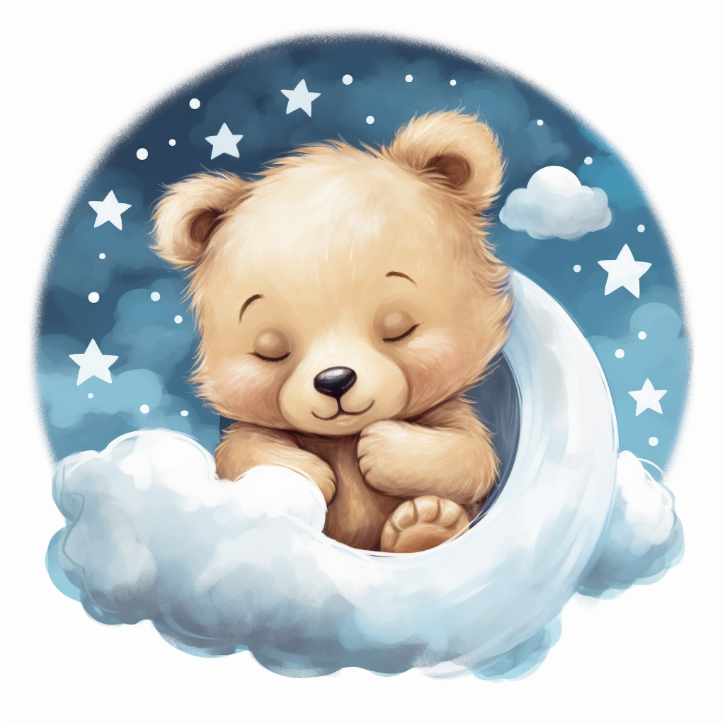 Cute baby bear illustration by willows character, realistic adorable ...