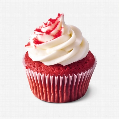 cupcake decoration red velvet cupcake with white frosting on transparent background png clipart, red velvet cupcake on transparent background png clipart, in the style of multiple filter effect, figuratively textured, humor meets heart, irving penn, matte photo