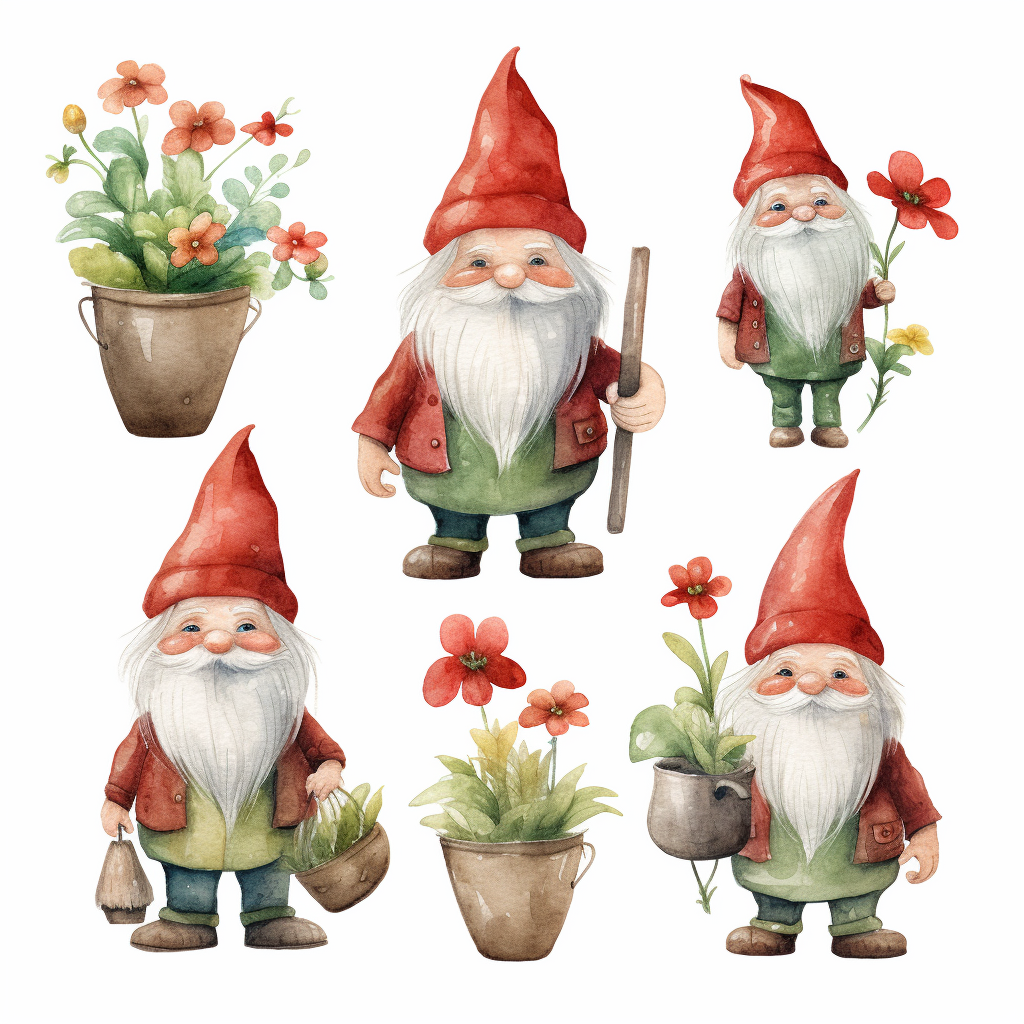 gnomes clipart