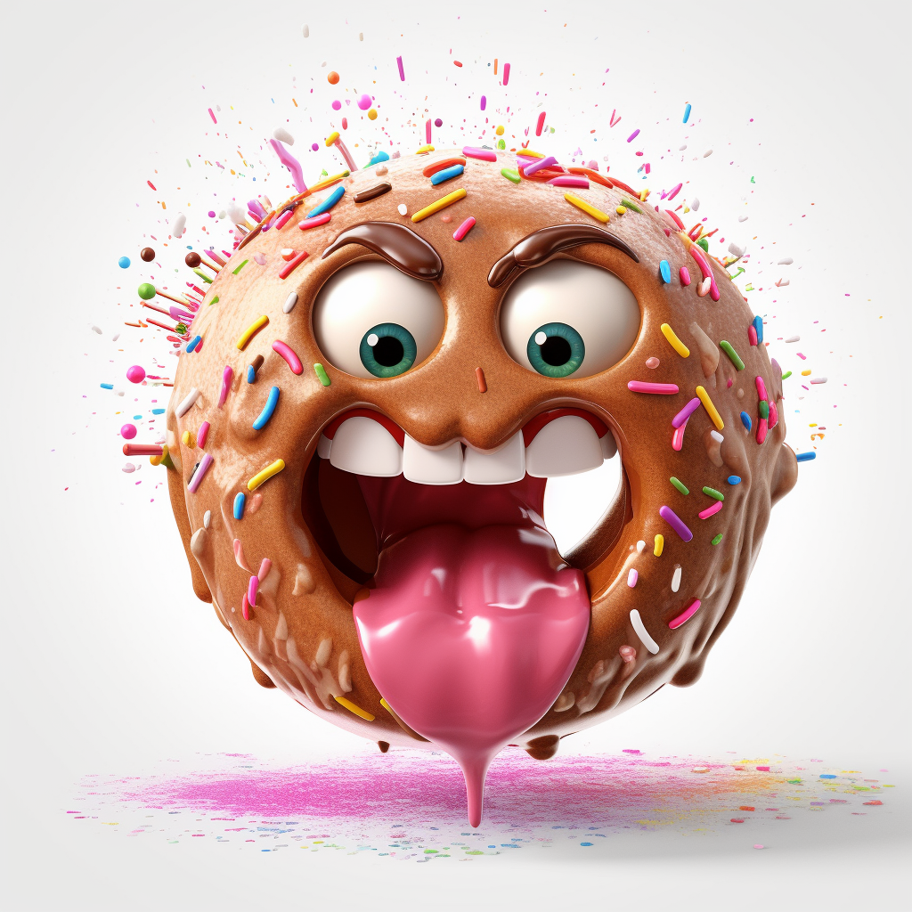 cartoon donut cliparts