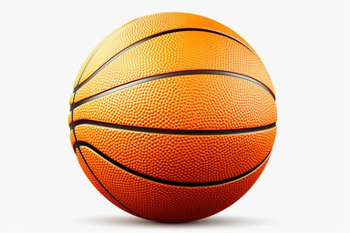 basket+ball , highly detailed, isolated on white, clipart,