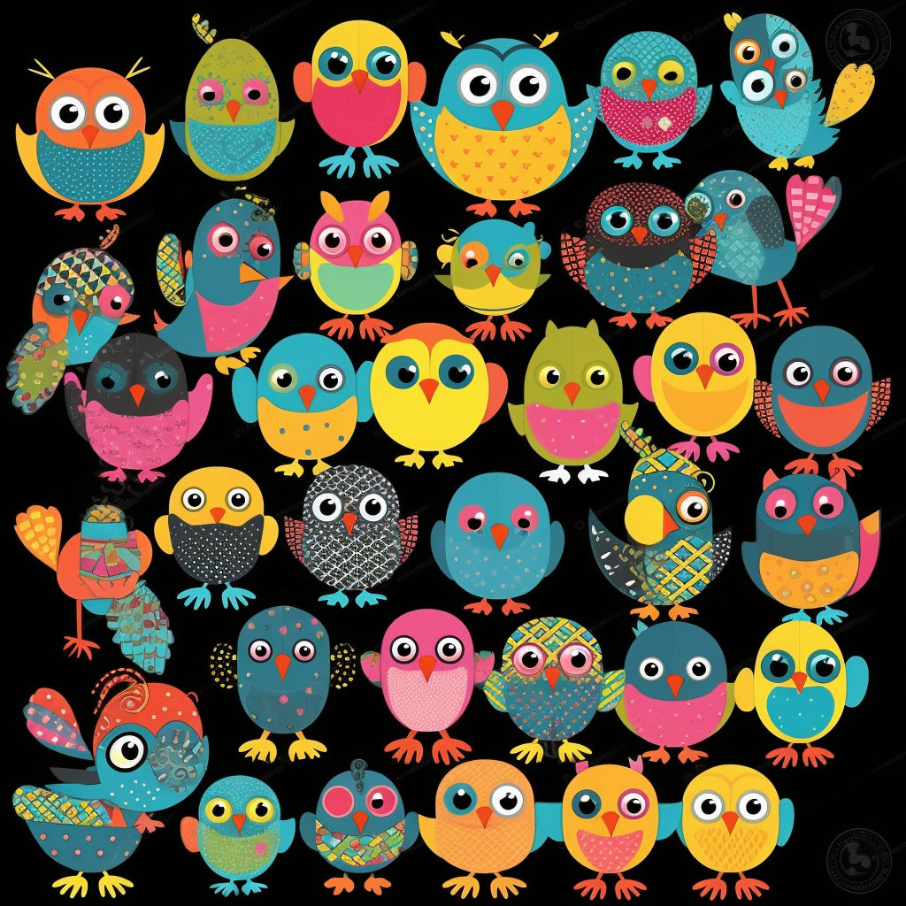 bird black cliparts