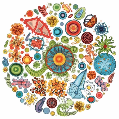 cellular biology clipart