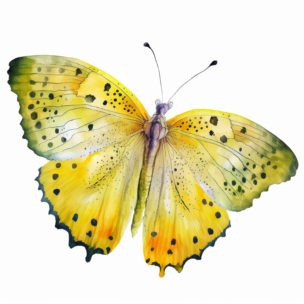 butterfly outline clipart