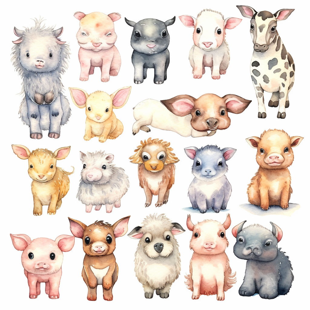 animated farming cliparts
