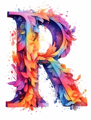 The capital letter H:in the Artistic style, clipart for nursery, vibrant colors,Vector, white background,Solid Background, Sharpness and clarity,masterpiece, trending on Artstation and Dribbble.