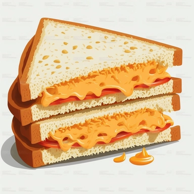 pimento cheese sandwich clipart